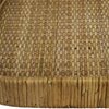 Homeroots 2 x 11 x 11 in. Braided Natural Bamboo Square Tray 397897